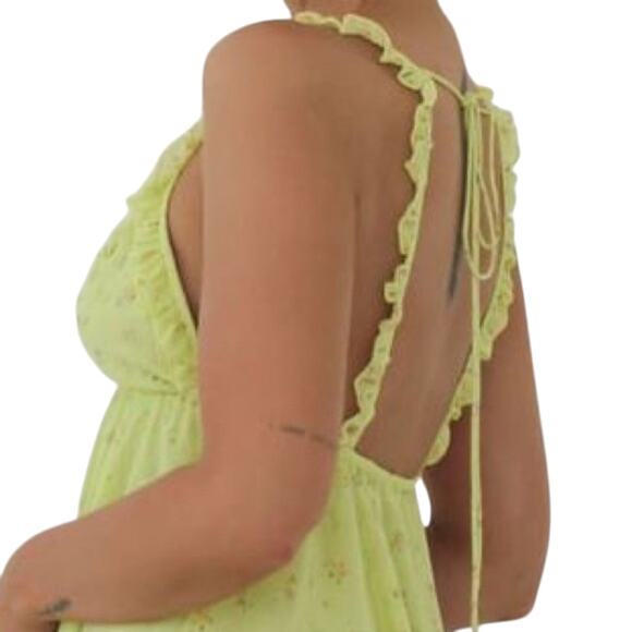 NWT $120 RUMORED Secret Garden mini slip dress / Spring Affair L - Picture 5 of 8